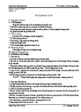 Giáo án Hóa học Lớp 10 - Chương trình cả năm - Năm học 2017-2018
